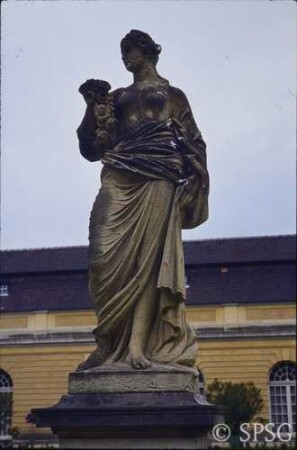 Berlin, Schloss Charlottenburg, Große Orangerie, Figur der "Flora".