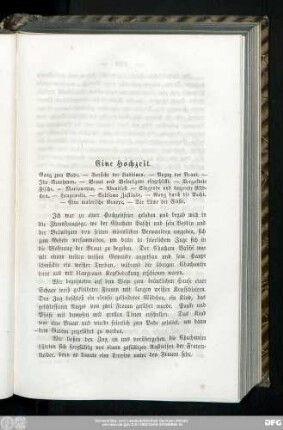 Eine Hochzeit.