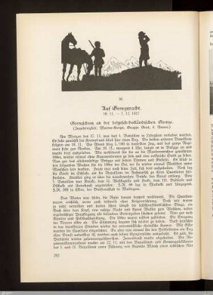 Grenzschutz an der belgisch-holländischen Grenze