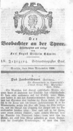 46. Stück, 10. November 1856