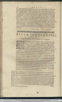 Bulla Innocentii Papae IV. In qua inferuntur nonullae litterae Regis Hungariae