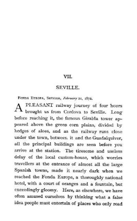 VII. - SEVILLE