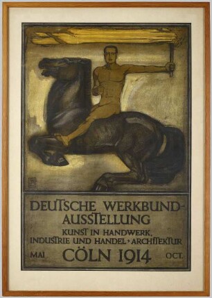 Plakat, Deutsche Werkbund-Ausstellung 1914 in Köln