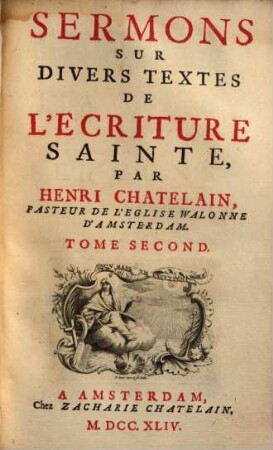 Sermons sur divers textes de l'ecriture sainte, 2