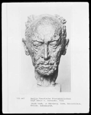 Kopf Adolf von Harnacks