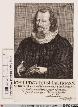 Bildnis Johann Ludwig Hartmann
