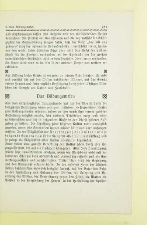 [5.] Das Bildungswesen