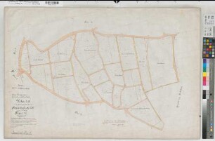 Hesselbach (Laasphe), Teilung Hesselbach, Urkarte II Flur 12
