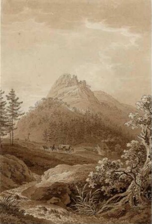 Der Tollenstein in Böhmen
