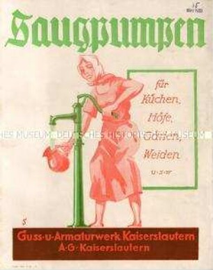 Saugpumpen für Küchen, Höfe, Gärten, Weiden u.s.w