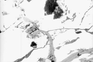 Schönwald: Hof im Schnee, Katzensteigtal