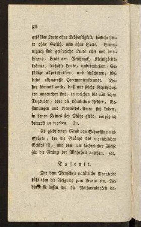 56-88, Talente. Regierung. Monarchien. Könige. Geseze. Kriege.