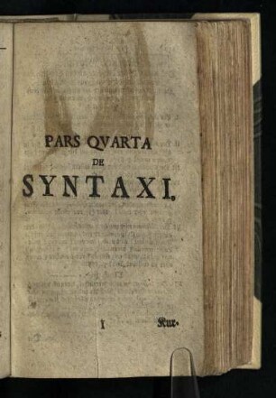 Pars Qvarta de Syntaxi