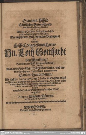 Glaubens-Schild Christlicher Ritters-Leute