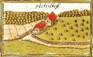 Hetzelhof, abgeg. bei Kleinaspach, Aspach WN