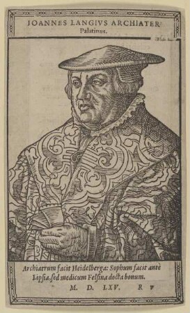 Bildnis des Joannes Langivs