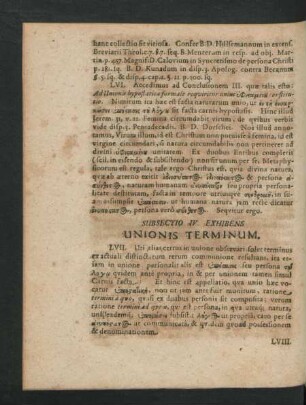 Subsectio IV. Exhibens Unionis Terminum.