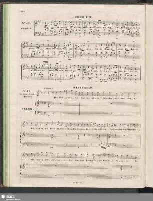 No. 49 Recitativ: Des Morgens aber