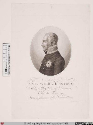 Bildnis Anton Wilhelm von L'Estocq
