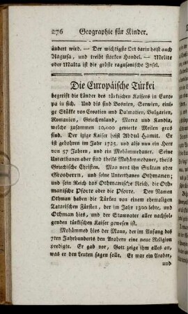 Die Europäische Türkei.