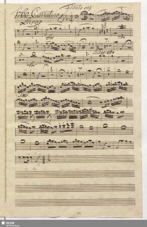 1760. Cavatina: Tacita l'ombre intorno / Ghinassi, S.