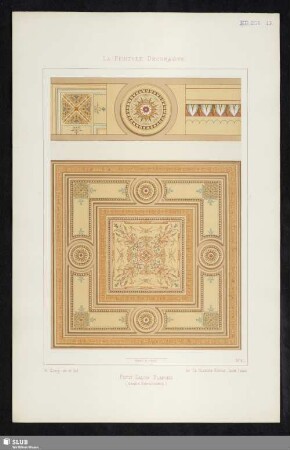 No. 41 Petit Salon Plafond (Genre Renaissance)