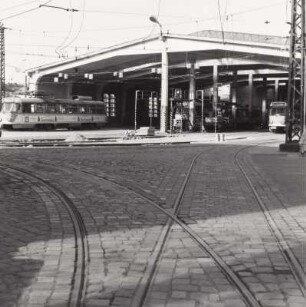 Leipzig, Straßenbahnhof Paunsdorf, Riesaer Str.