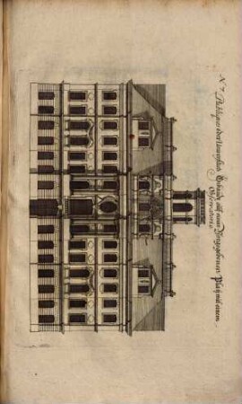 Continvatio ... Architectvrae Theoretico-Practiae, Oder Der neu-inventirten Stadt- Land- und anderer Oeconomischen Gebäude : Bestehend in Gräfl. Freyherrl. und Adelichen Ritter-Sitzen, Gärten..., 2