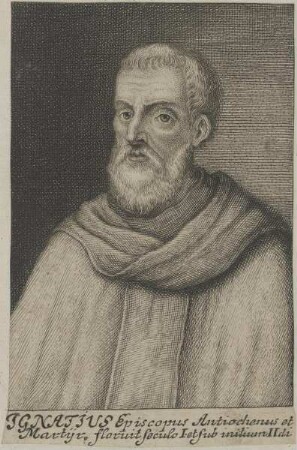 Bildnis des hl. Ignatius von Antiochia