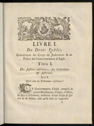 1-20, Titre I. - Titre II.