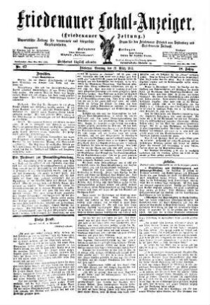 Nr. 67, 19.03.1911