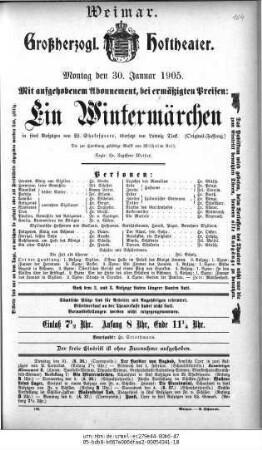Ein Wintermärchen