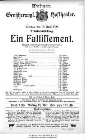 Ein Fallissement