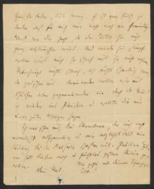 Briefe und Billets an Fanny Hensel aus der Verlobungszeit 1829