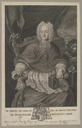 Bildnis des Wolfgang Hannibal von Schrattenbach