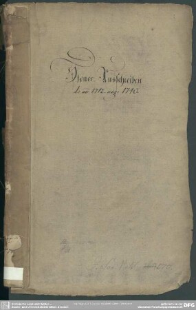 1730: Des Leipziger Creises Steuer-Ausschreiben auf das Jahr ...