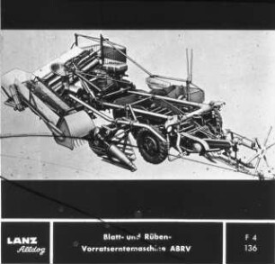 Blatt- und Rüben-Vorratserntemaschine ABRV