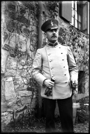 Dresden-Hellerau, Rudolf Stich in Uniform