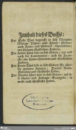 Innhalt dieses Buchs