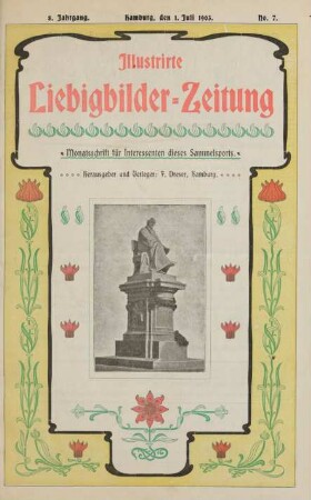 8. Jahrgang. Hamburg, den 1. Juli 1903. No. 7.