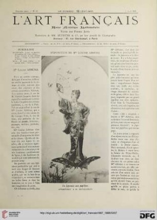 No. 50 (7 Avril 1888) – No. 52 (21 Avril 1888)