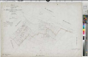 Rheine (Rheine), Zusammenlegung Rheine, Urkarte I Rheine Stadt Flur3,6