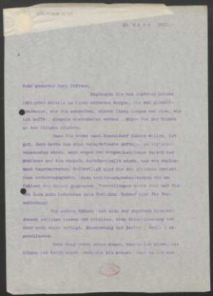 Brief an Julius Bittner : 23.03.1911