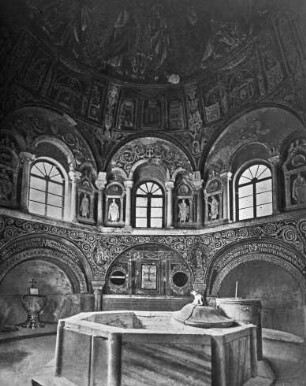 Ravenna, S. Giovanni in fonte, Baptisterium der Orthodoxen