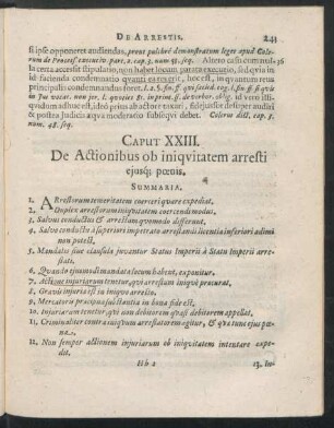 Caput XXIII. - XXIV.