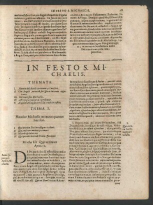 In Festos. Michaelis.