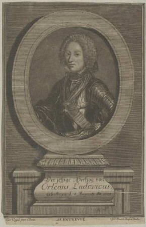 Bildnis von Ludovicus, Herzog von Orléans