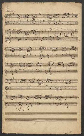 Stücke für Tasteninstrument; cemb; D-Dur; EngK 48