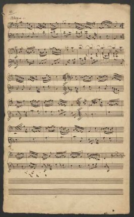 Stücke für Tasteninstrument; cemb; D-Dur; EngK 48