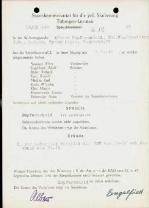 Kupferschmid, Albert